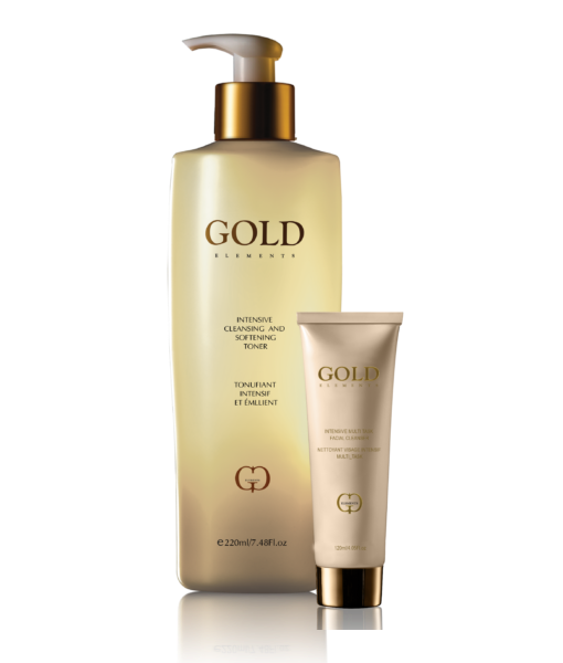 GOLD ELEMENTS 인텐시브 클렌징 토너 듀오